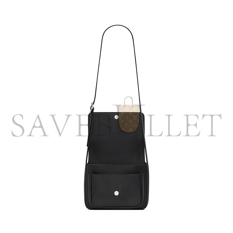 y*l Sa**t Lau*nt small satchel in smooth leather 819627aad491000 (21*16*5cm)